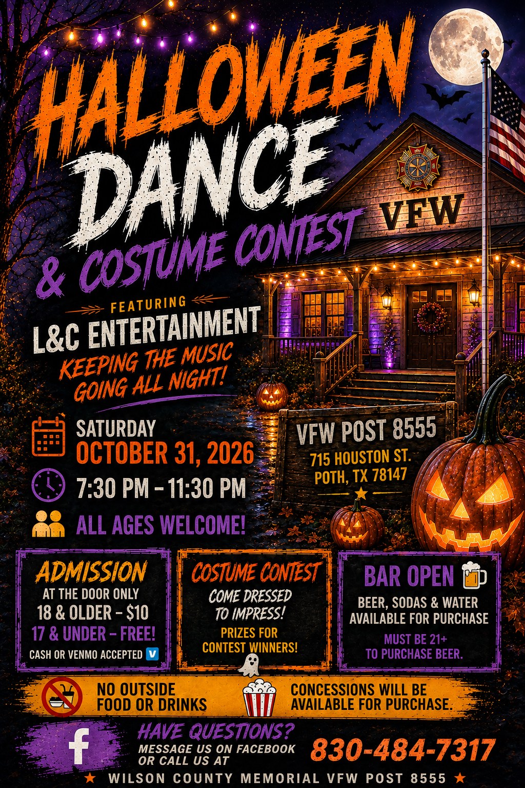 Halloween Dance flyer